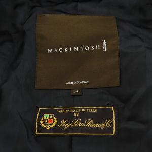 MACKINTOSH チェスターコート ロング丈 ウール アウター 38 M グレー