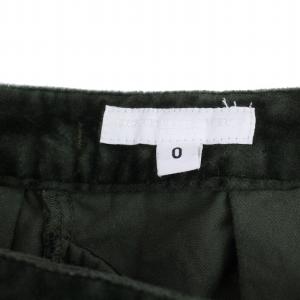 Engineered Garments フレアスカート ロング ベロア 0 XS カーキ /BM