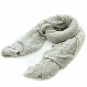 BOTTO GIUSEPPE ストール ストレッチ 無地 カシミヤ グレー 1736-343-3095