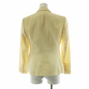 RALPH LAUREN テーラードジャケット シングル 総裏地 ノーベント 2 S アイボリー