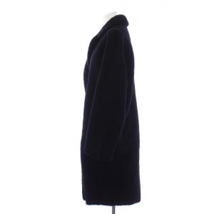 EVERYDAY I LIKE ムートンチェスターコート ブラック