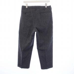 visvim 17SS HW PLEATED WIDE SLACKS クロップドパンツ スラックス 2 M グレー 0117105008023