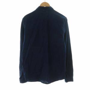 Barbour ボタンダウンシャツ デニム 長袖 M インディゴ
