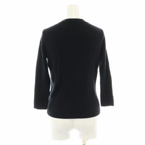 kate spade new york カーディガン ニット ウール 長袖 XS 黒 ブラック