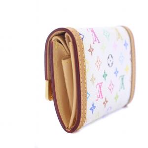 LOUIS VUITTON モノグラムマルチカラー ポルトモネ プラ ブロン コインケース M92657