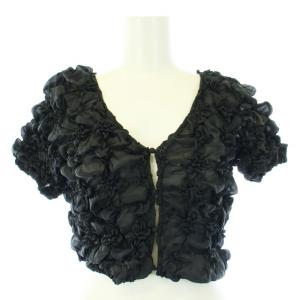 24SS ランダムシャーリングプルオーバー ボレロ シアー 半袖 ONE グレー SWFB242089