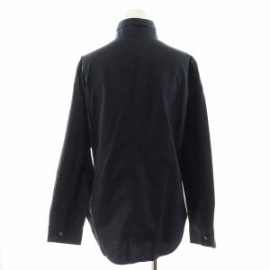 Y's ヨウジヤマモト シャツ ブラウス 長袖 コットン 3 M 黒 ブラック /AN12