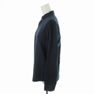 JURGEN LEHL シャツ ブラウス 長袖 ボタンダウン レギュラーカラー M 緑 グリーン