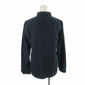 JURGEN LEHL シャツ ブラウス 長袖 ボタンダウン レギュラーカラー M 緑 グリーン