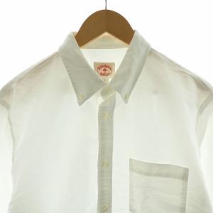Brooks Brothers ボタンダウンシャツ ワイシャツ カッターシャツ 長袖 L 白 ホワイト