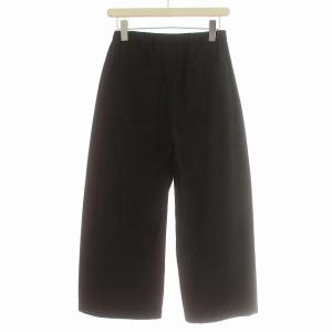 Tao AD2006 イージーパンツ ウール ワイド パンツ F 黒 ブラック