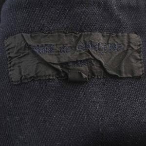 COMME des GARCONS HOMME AD2010 テーラードジャケット ブレザー ジャージ素材 M ネイビー 紺