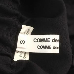 COMME des GARCONS COMME des GARCONS コムコム AD2014 サルエル ワイド パンツ 変形 ウール イージーパンツ S 濃紺 ネイビー
