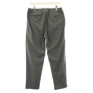 POLO RALPH LAUREN STRETCH TAILORED SLIM FIT テーパードパンツ タック ジップフライ L グレー 710841177005