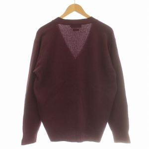 POLO RALPH LAUREN カーディガン ニット ウール 長袖 M 紫 パープル