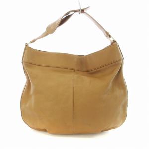 TORY BURCH トートバッグ ハンドバック レザー ロゴ 鞄 茶 ブラウン