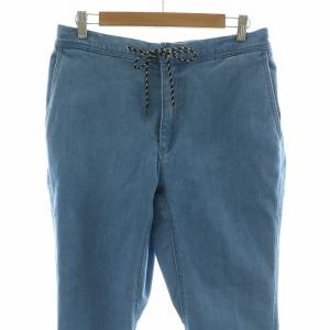 BEAUTY&YOUTH UNITED ARROWS デニムパンツ ジーンズ ジーパン ジョガー テーパード ジッパーフライ L 水色 ライトブルー