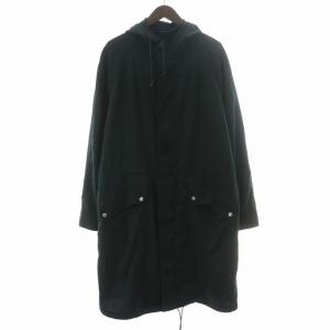 FRENCH HOODED LUMILET WOOL COAT フレンチフード付きルミレットウールコート