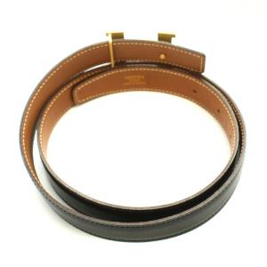 HERMES Constance belt Hバックル コンスタンスベルト A刻印 75 黒