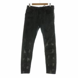 THOMMER CB-SP-NE デニムパンツ ジーンズ ジーパン テーパード コーティング ローウエスト