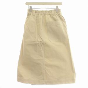 MHL. 24SS スカート ヒザ下 ロング 0 S ベージュ