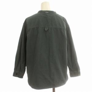 MHL. 23SS シャツ ブラウス 長袖 プルオーバー 1 S グリーン 緑