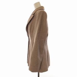 GIORGIO ARMANI borgo 21 テーラードジャケット 総柄 シングル 総裏地 大きいサイズ 46 XXL ピンク /EE