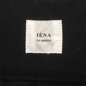 IENA 24AW IENA LA BOUCLE ワイドストレートミリタリーパンツ ハイウエスト チノパンツ ボタンフライ