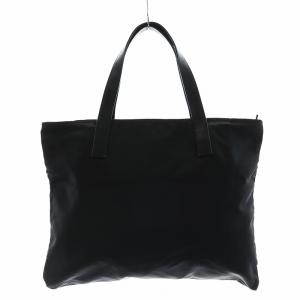 PRADA 三角プレート トートバッグ ブラック