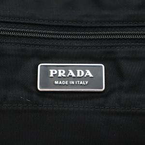 PRADA 三角プレート トートバッグ ブラック