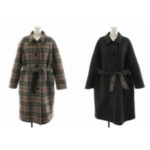 90's リバーシブル コート ノバチェック