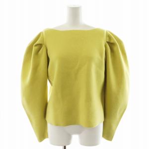 Cashmere Wool Knit  F イエロー MY22AW-KR020