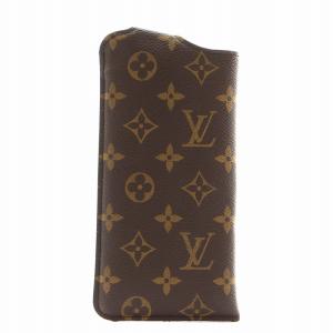 LOUIS VUITTON モノグラム エテュイ リュネットMM 眼鏡ケース ブラウン M66544