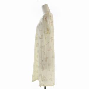 gelato pique セットアップ 上下 2点セット ルームウェア パジャマ ワンピース パンツ 動物柄 リボン柄 半袖 F 白 ホワイト