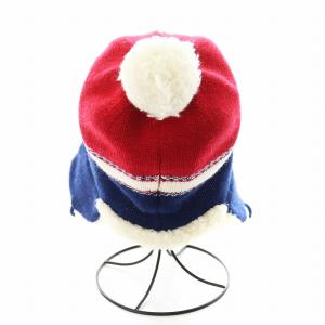 Christian Dior アルプス シャプカ ニット帽 ウール カシミヤ混 レッド