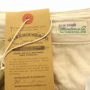 WAREHOUSE CHINOES チノパン ボタンフライ チノ パンツ 31 ベージュ