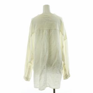JOURNAL STANDARD スタンドプルオーバーシャツ ブラウス 麻 リネン スキッパー 長袖 F アイボリー 21050400800010