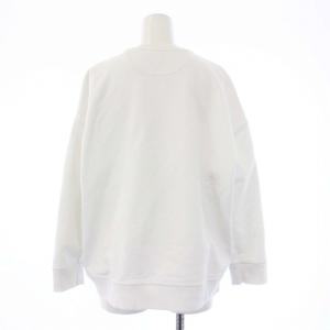 VALENTINO スウェット レース切替 XS ホワイト