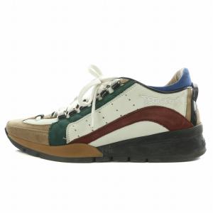 1964 ローカットスニーカー シューズ ロゴ 刺繍 スエード 切替 41.5 26.5cm マルチカラー