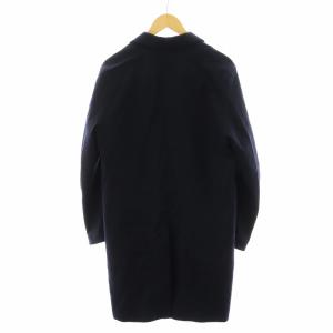 MACKINTOSH チェスターコート ロング丈 ウール アウター 38 M 紺 ネイビー /AN21