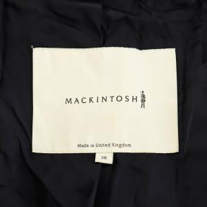 MACKINTOSH チェスターコート ロング丈 ウール アウター 38 M 紺 ネイビー /AN21