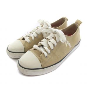POLO RALPH LAUREN スニーカー ローカット シューズ US6.5 25.5cm カーキ ベージュ