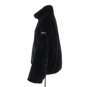 TATRAS 23AW BARBRA ファーブルゾン 2 M ブラック LTAT23A4903-L