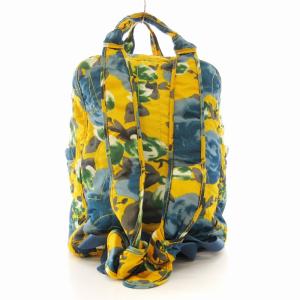 MARC by MARC JACOBS リュックサック デイバッグ 総柄 布製 黄 イエロー