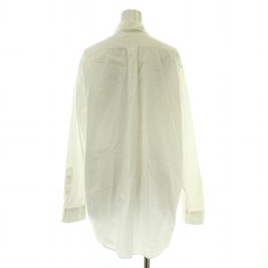 MUSE de Deuxieme Classe 22SS ロングレギュラーシャツ ブラウス 長袖 レギュラーカラー 無地 F 白 ホワイト 22050500406010