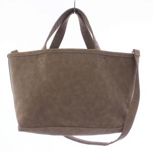 L'Appartement SUEDE LIKE TOTE BAG 2WAY ベージュ