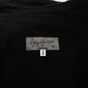 Yohji Yamamoto POUR HOMME Flower Print 5 Blouse 2 ブラック HH-B18-207