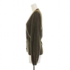 DRIES VAN NOTEN ニットカーディガン S カーキ