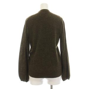 DRIES VAN NOTEN ニットカーディガン S カーキ