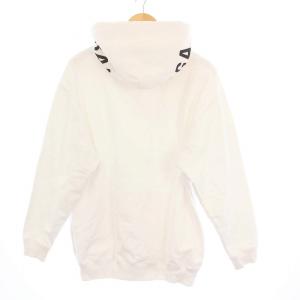 BALENCIAGA 17AW ロゴ プルオーバーパーカー スウェット 長袖 XS 白 528351 /KH